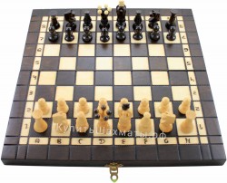 Шахматы-шашки-нарды подарочные Мадон (35x35 см) арт.130